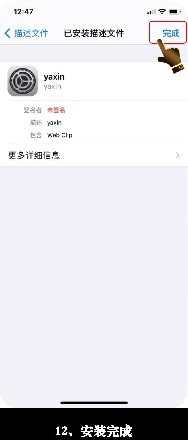 iOS官方应用下载安装流程示意图12