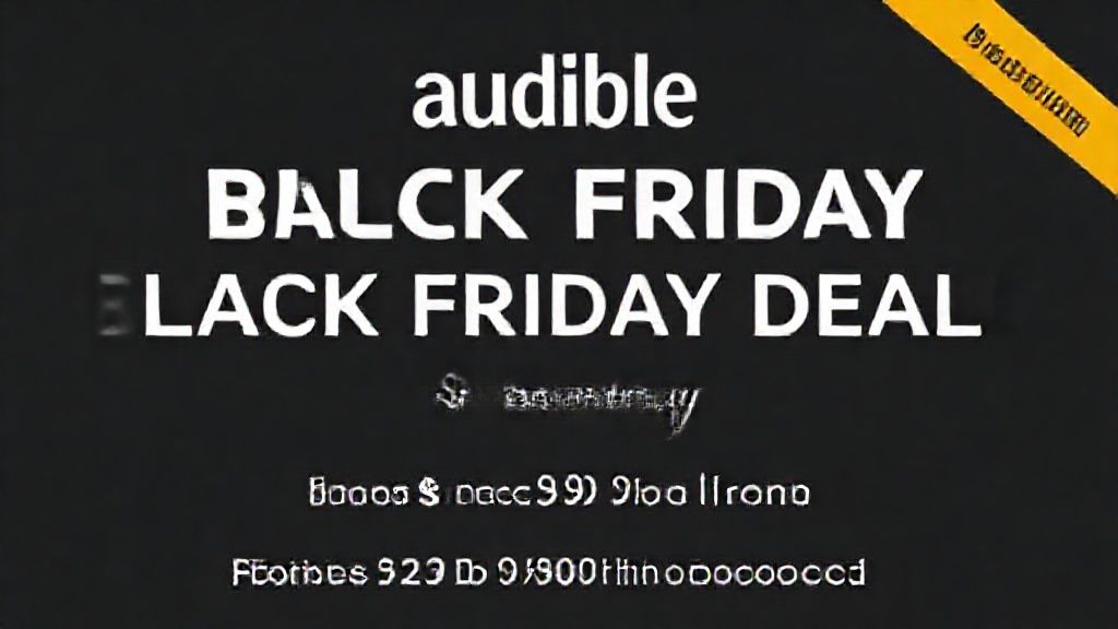 Audible黑五特惠：0.99美元畅听50万有声书
